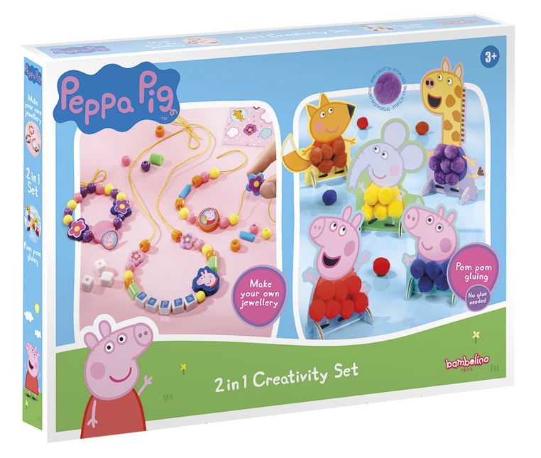 Peppa Pig 2-in-1-Bastelset