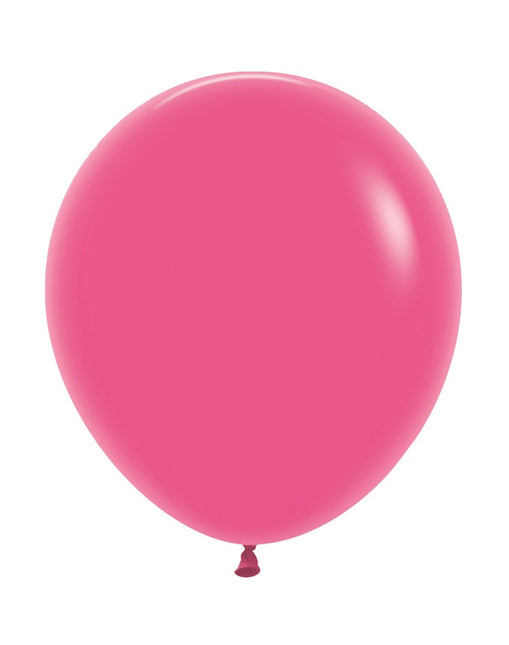 Ballons Fuchsia 45cm 25Stk