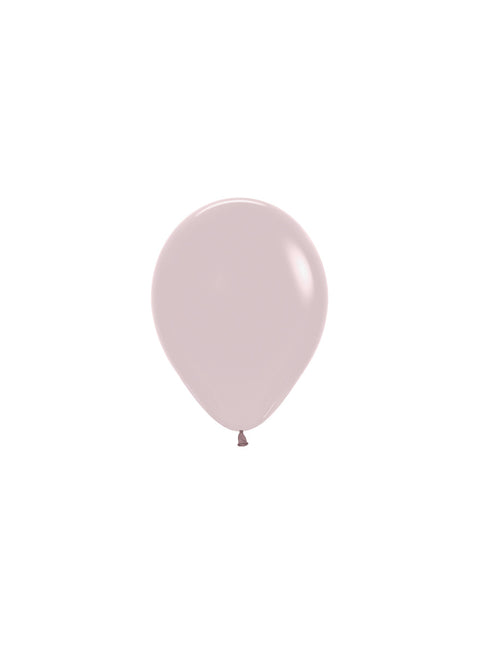 Ballons Pastell Dämmerung Rose 12cm 50Stk