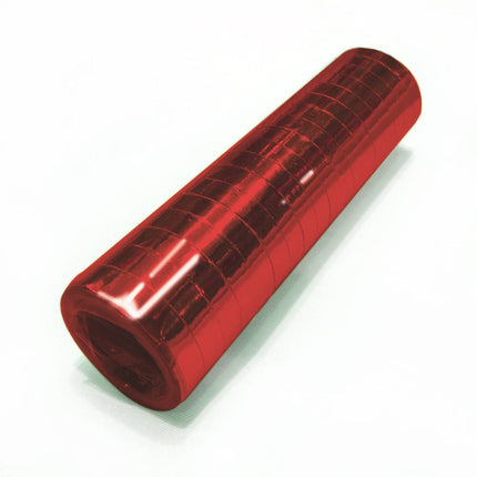 Rot Serpentine Metallic 4m 18 Ringe