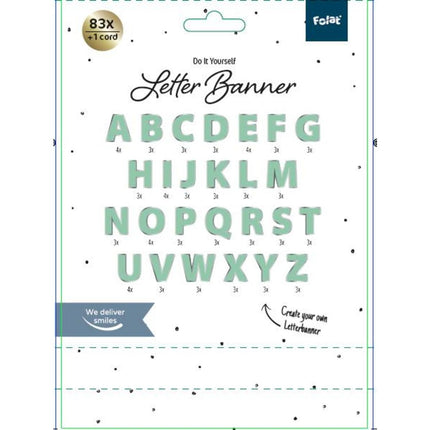 Buchstaben-Banner-Set Diy