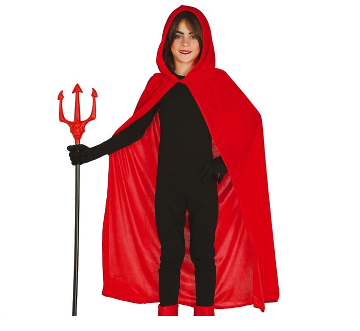 Halloween Cape Hood Kind 1m