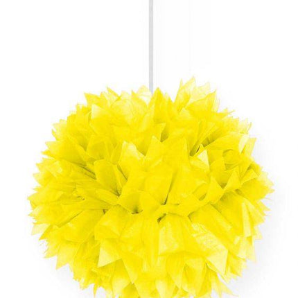 Pompon Gelb 30cm