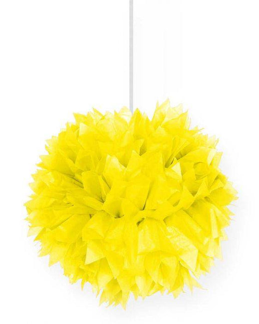 Pompon Gelb 30cm