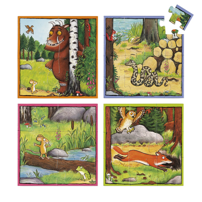 Gruffalo 4-in-1 Puzzle