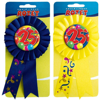 Rosette 25 Jahre Deluxe