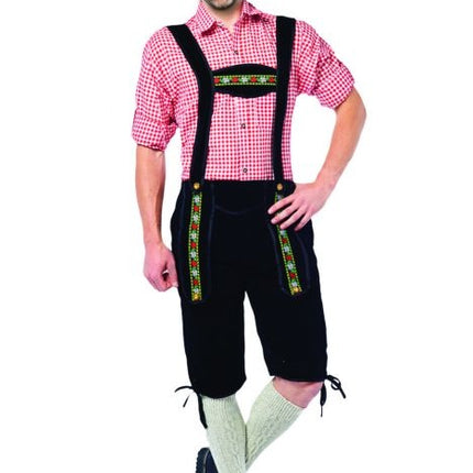 Lederhosen Lang Schwarz