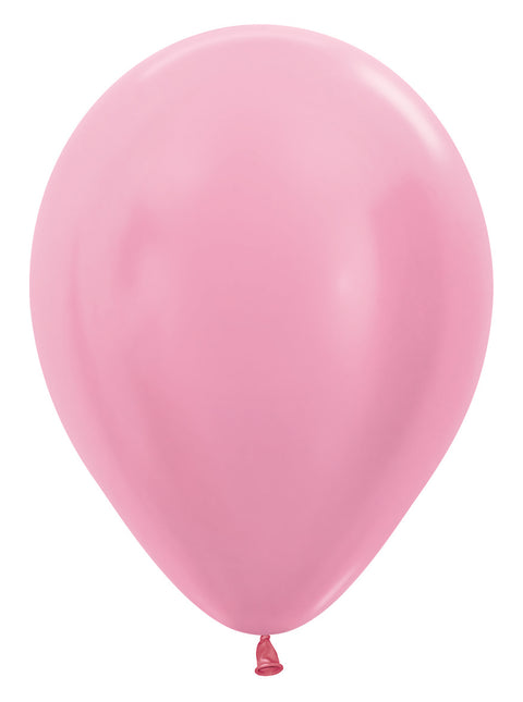 Ballons Perle Rosa 30cm 50Stk