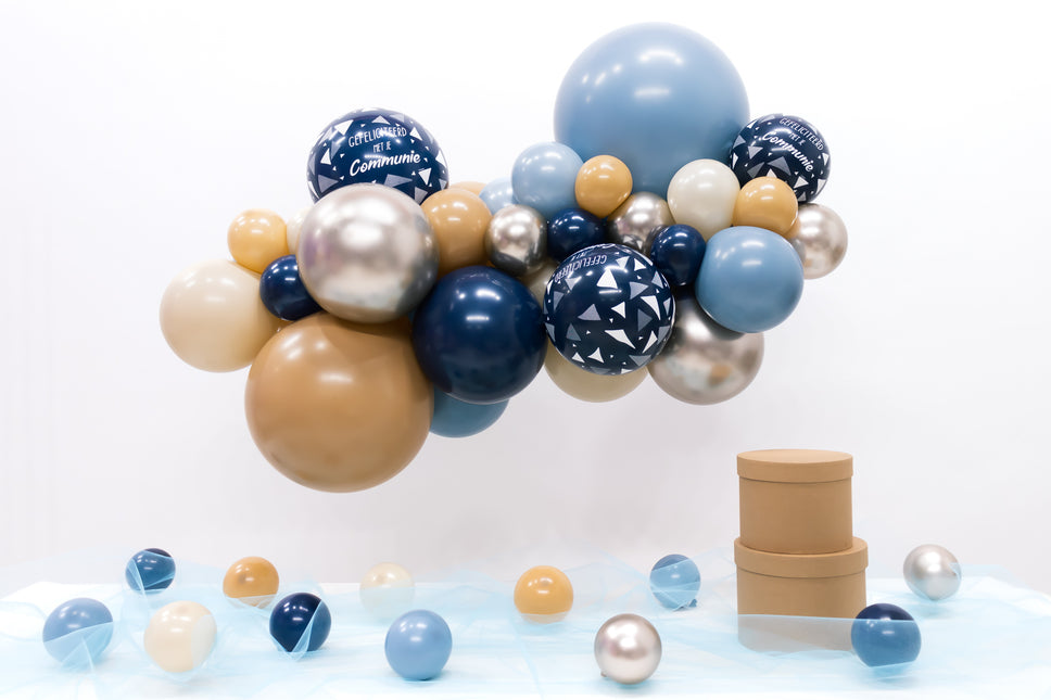 Ballons DIY Ballon Kit Bio Kommunion Blau