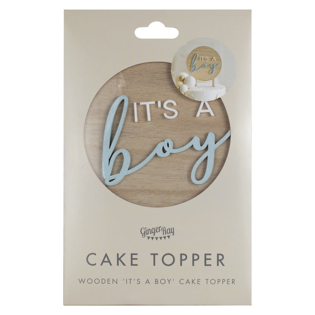 Baby Shower Cake Topper It's A Boy