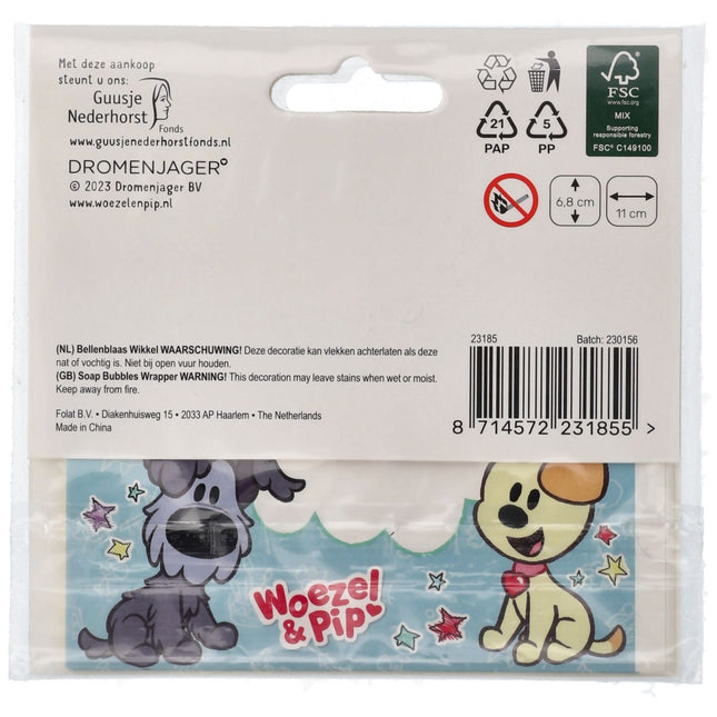 Woezel En Pip Bubble Blow 6pcs