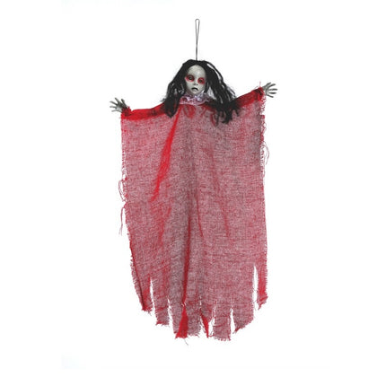 Halloween Puppe Rot 60cm