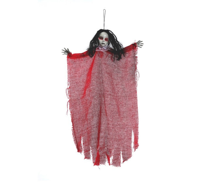 Halloween Puppe Rot 60cm