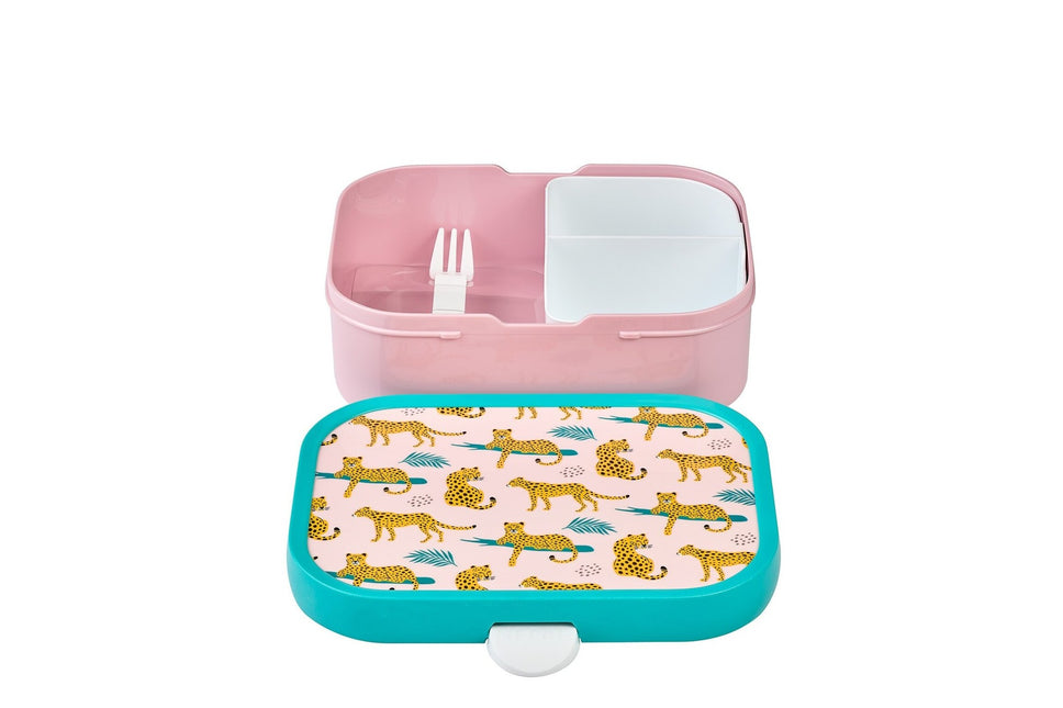 Lunchset Campus Schulbecher+Lunchbox Leopard