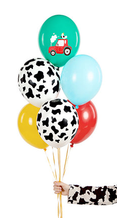 Luftballons Farm Mix 30cm 6 Stk.