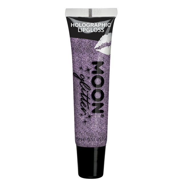 Moon Glitter Holographic Glitter Lipgloss Lila 15ml