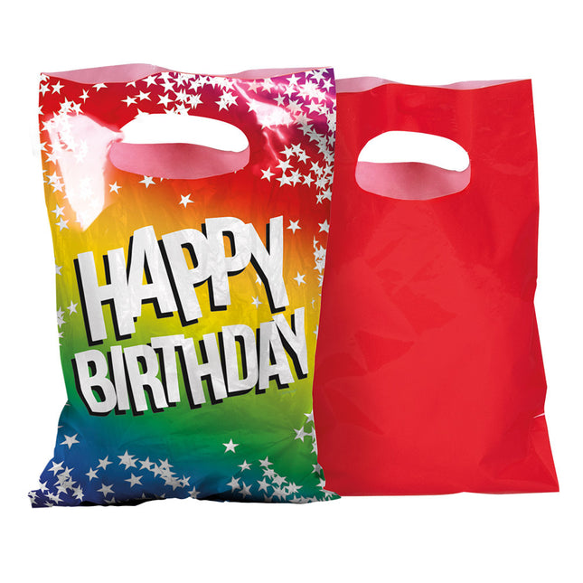 Happy Birthday Sharing Bags 23cm 6Stück