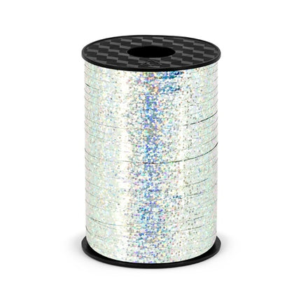 Silbernes Band Holographisch 5mm 225m