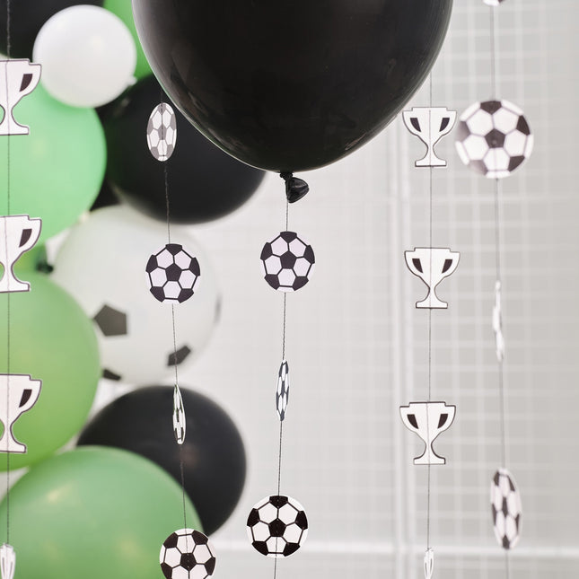 Fußball Ballonband 1m 5Stk