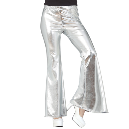 Disco 70S Hose Silber Damen