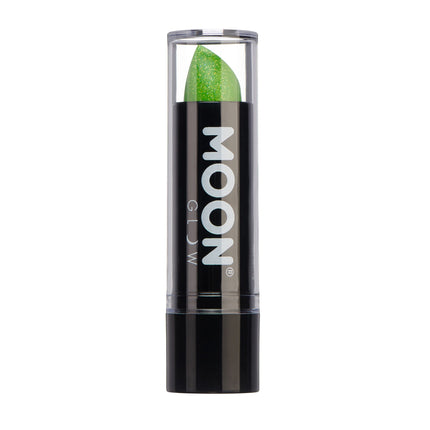 Moon Glow Neon UV Glitter Lipstick Green 4.2g