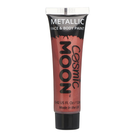 Cosmic Moon Metallic Face Paint Rot 12ml