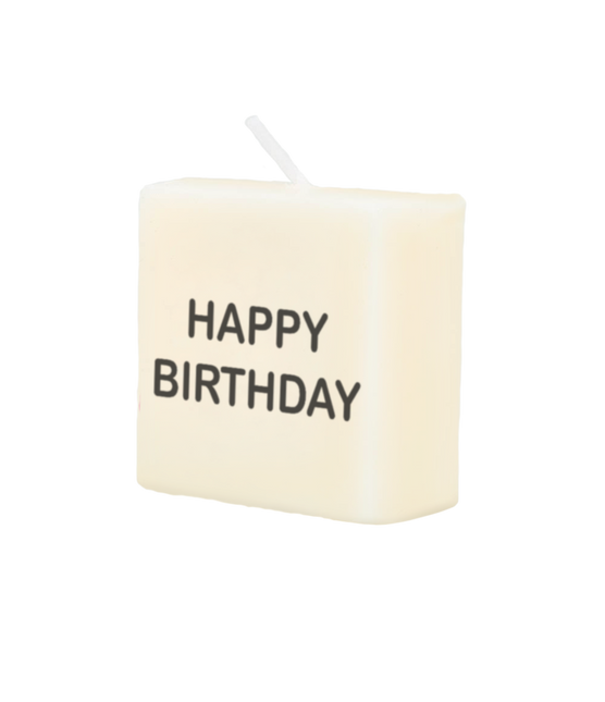 Buchstabe Kerze Happy Birthday 4cm