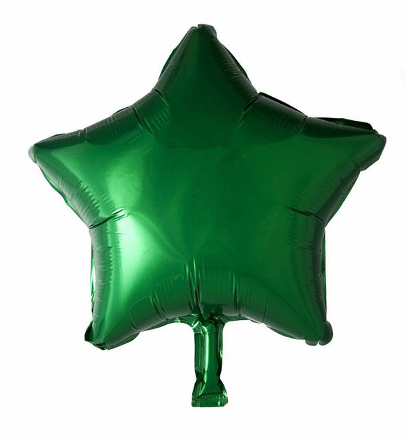 Heliumballon Star Grün 46cm leer