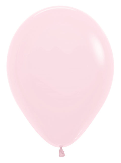 Ballons Pastell Matt Rosa 30cm 50Stk