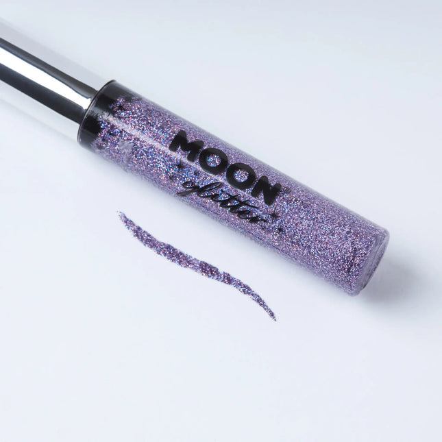 Moon Glitter Holographic Glitter Eye Liner Lila 10ml