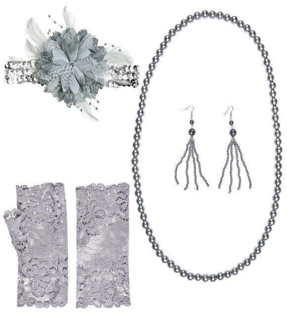 Roaring Twenties 20S Accessoire Set 4 Stück