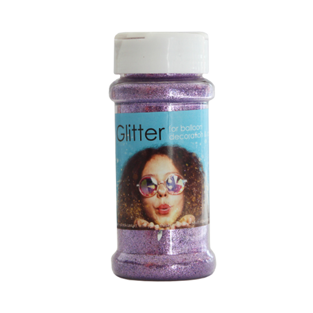 Lila Glitzer 100gr