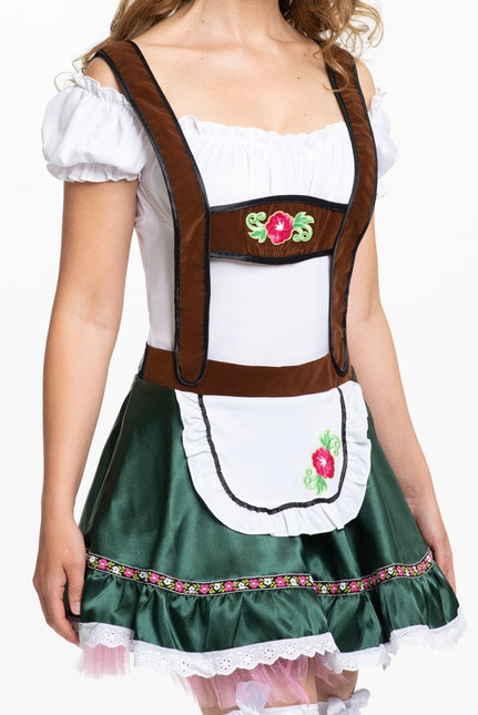 Dirndlkleid Oktoberfest Blumen