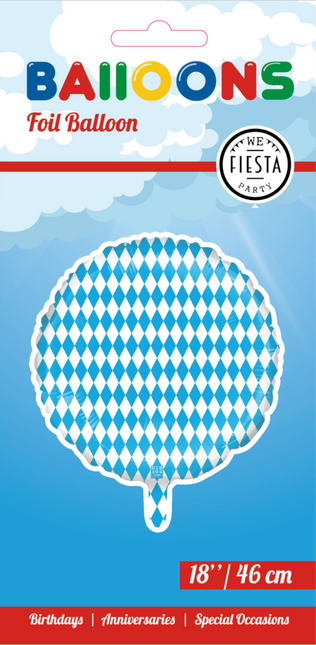 Oktoberfest Heliumballon Bayern Leer 45cm