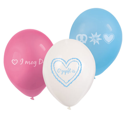 Oktoberfest Ballons 23cm 6Stk