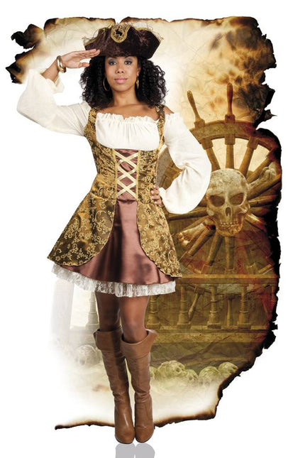 Piratenkostüm Damen Deluxe