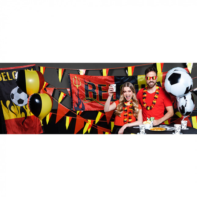 Belgien Banner Fußball 2.2m