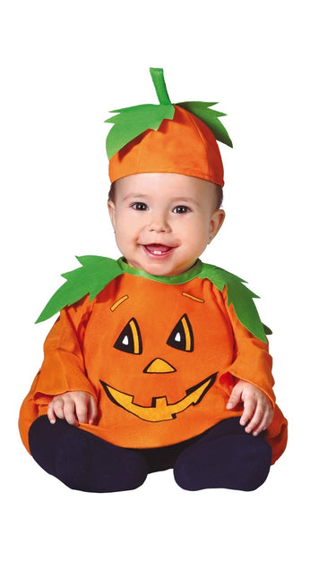 Kürbis Halloween Kostüm Baby Orange