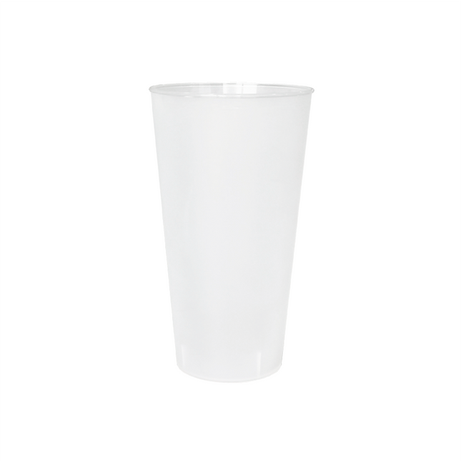 Milchglasbecher Mehrweg 500ml 20 Stück