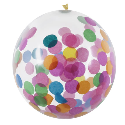 Bunte Ballons Konfetti 30cm 5Stück