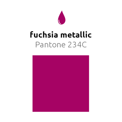 Fuchsia Riesenballon Metallic 60cm