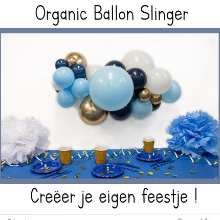 Ballons DIY Ballon Kit Bio Blau