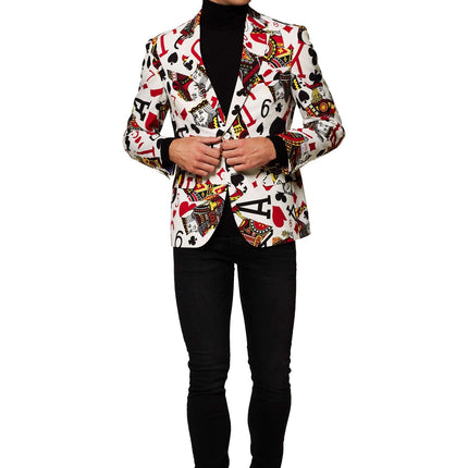 Casino Spielkarten Blazer Männer OppoSuits