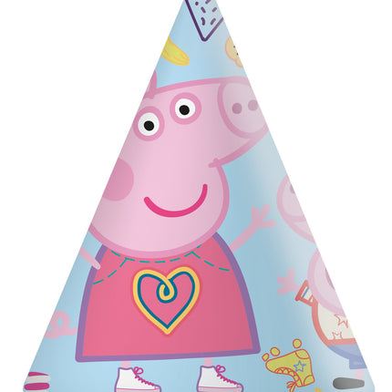 Peppa Pig Party Hüte 6 Stk.