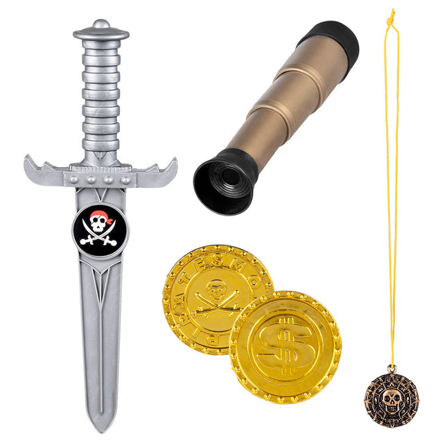 Piratenkostüm Set 5 Teile