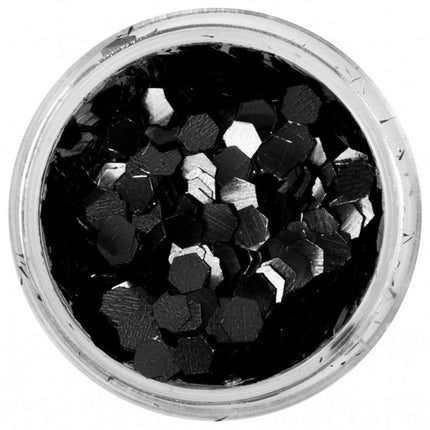 PXP Chunky Glitter Pitch Black 2.5gr