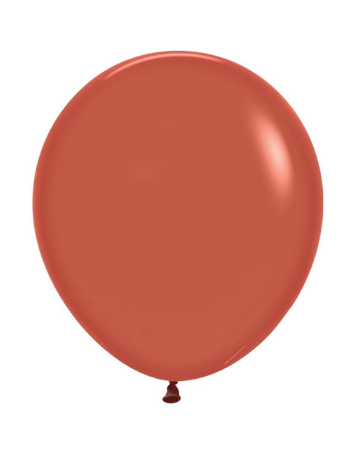 Ballons Terrakotta 45cm 25Stk