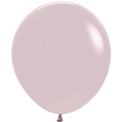 Ballons Pastell Dämmerung Rose 45cm 25Stk