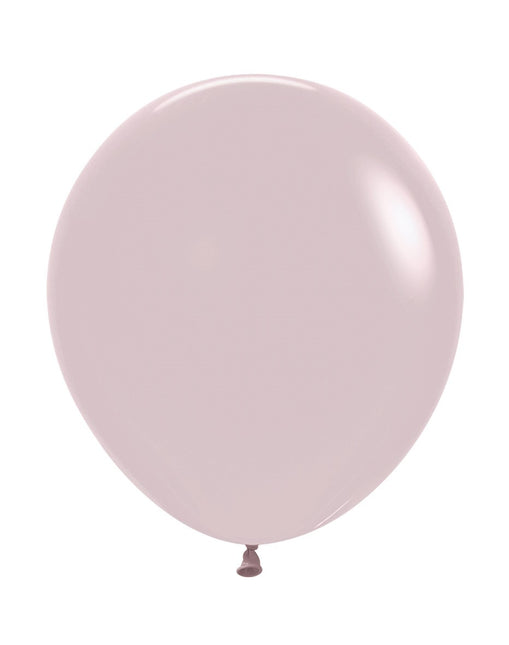 Ballons Pastell Dämmerung Rose 45cm 25Stk