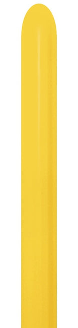 Modellierballons Nozzle Up Gelb 5cm 152cm 50Stk.